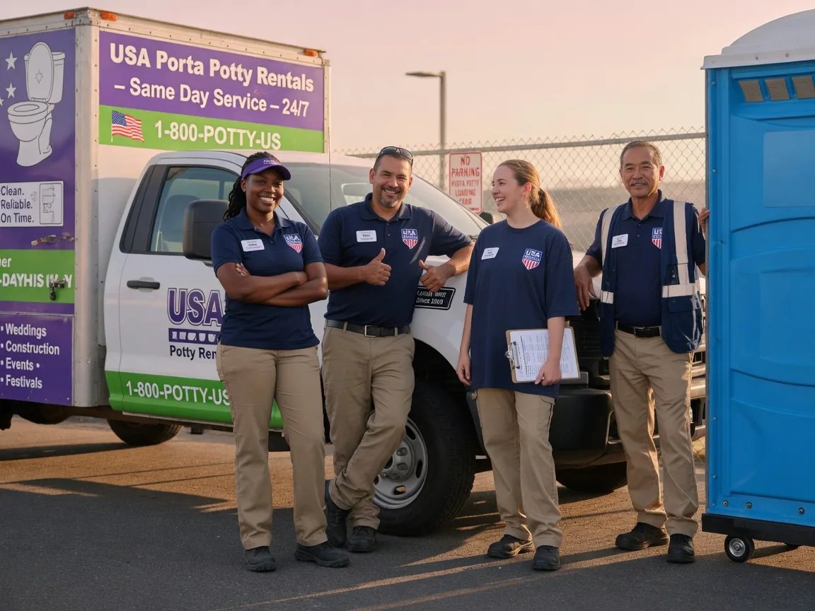 Porta Potty Rental company in Panorama City, CA
